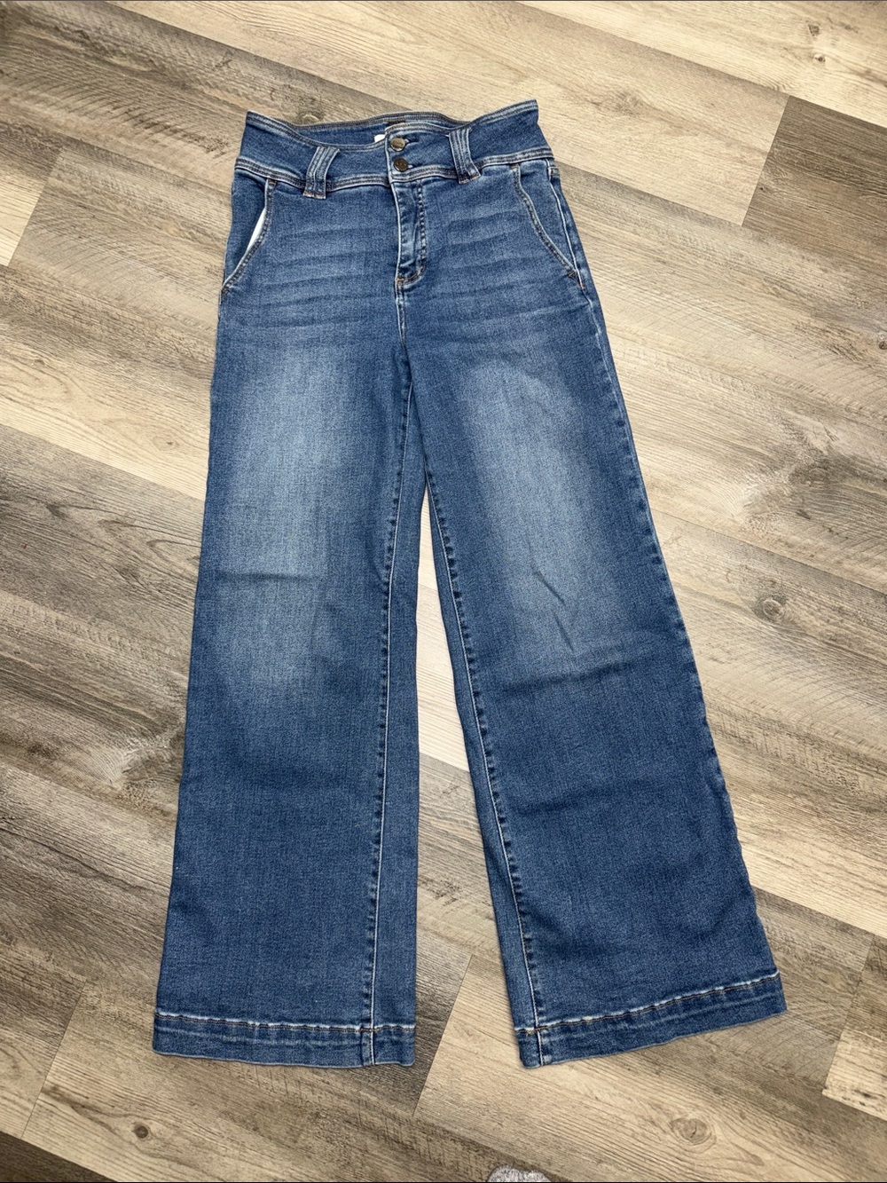 Risen jeans denim pants bottoms denim
